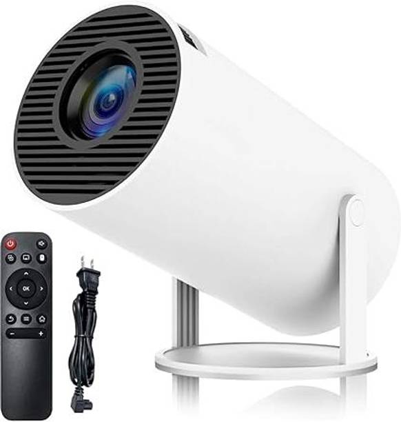 TECHEL 4K Android Smart Projector Full HD 1080 UIREHJ47 (2200 lm / Wireless / Remote Controller) Portable Projector