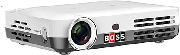 BOSS S7, 3840x2160p 4K Ultra HD, 3D Android 9.0, Contrast 20000:1 (7000 lm / Wireless / Remote Controller) Portable Projector