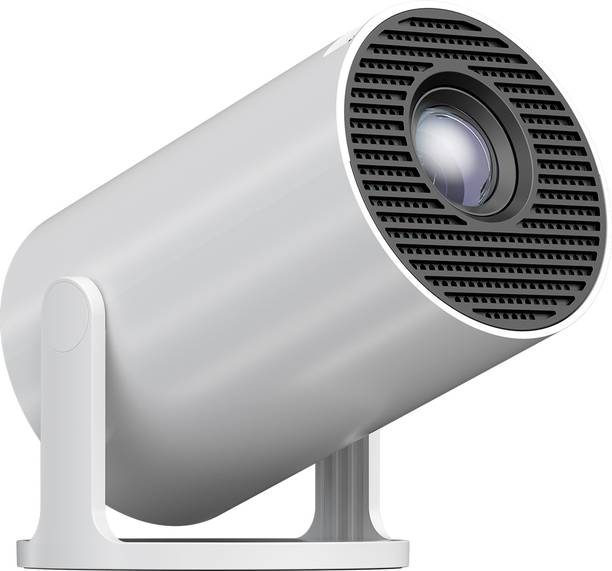 Portronics Beem 440 Smart LED with 720p HD Resolution (2200 lm / 1 Speaker / Wireless / Remote Controller) Portable Rotatable Design, Built-in Streaming Apps (Netflix, Prime Video, Hotstar) Projector