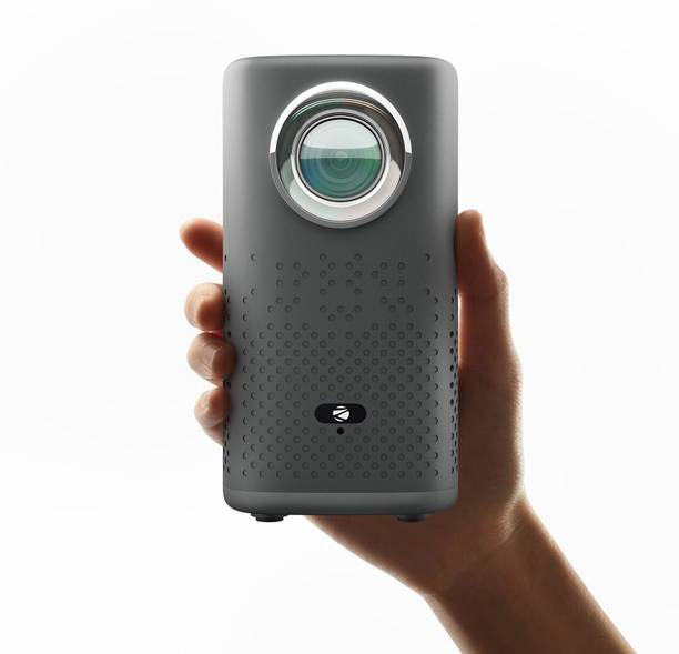 ZEBRONICS ZEB-JLP 4 (Zeb-Pixa Play 74B (Grey)) (3600 lm / 1 Speaker / Wireless / Remote Controller) Portable Projector