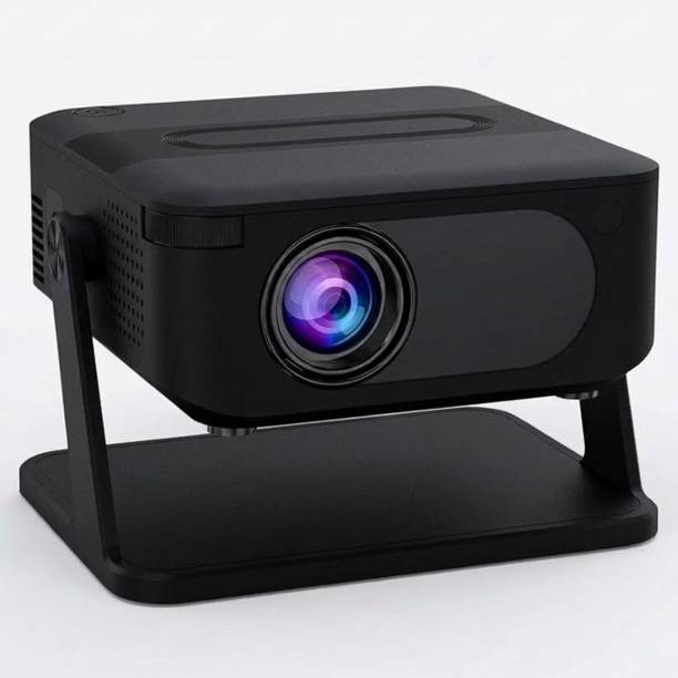 GiftNow HD 720p Resolution, Wireless WiFi Streaming, HDMI Compact Smart (120 lm / 1 Speaker / Wireless / Remote Controller) Portable Projector