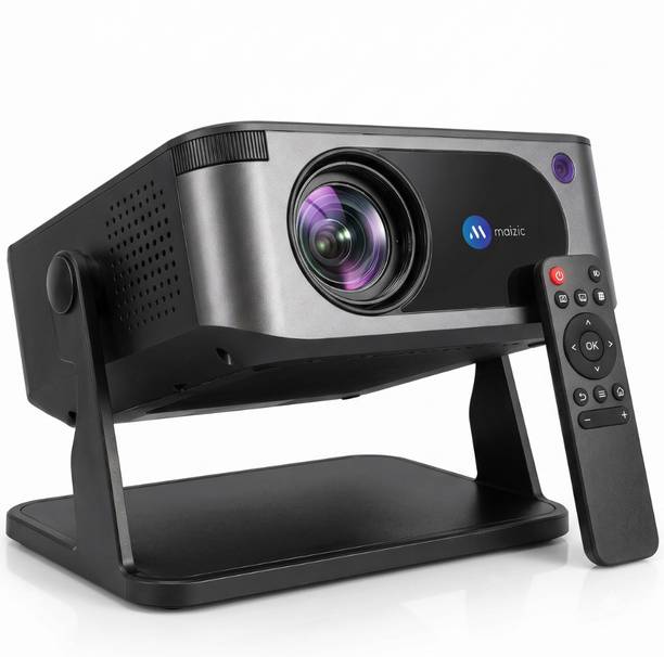 Maizic Smarthome Xnano T200 Smart Mini Projector, Native 1080P Full HD 4K Video Decode Supported (15000 lm / 1 Speaker / Wireless / Remote Controller) Portable Projector