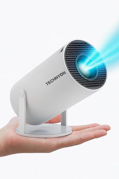 SAENTE Best 4K Smart LED Projector for Home Theater with Android, WiFi & Bluetooth (2300 lm) Portable Projector