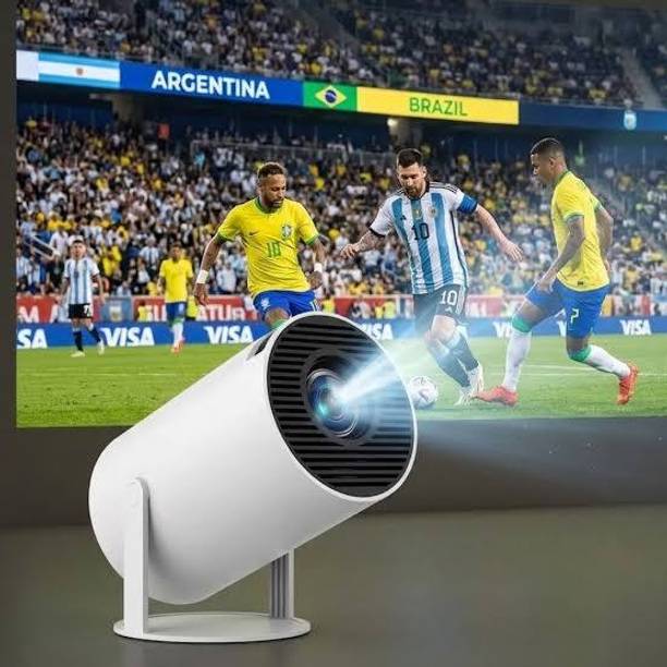 Czech 4K Android Smart Projector Full HD 1080 IEWHJF88 (2200 lm / Wireless / Remote Controller) Portable Projector