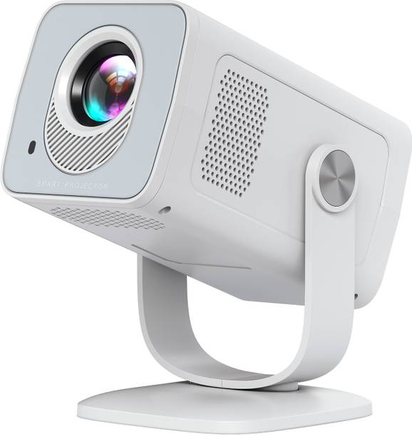 Portronics Beem Go Portable Smart LED Projector, 720p HD, Android 14, Auto Focus & Keystone (3000 lm / 1 Speaker / Wireless / Remote Controller) Portable Projector