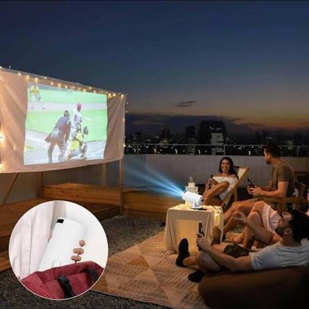 ENMORA 4K Android Smart Projector Full HD 1080 REDUTR56 (2200 lm / Wireless / Remote Controller) Portable Projector