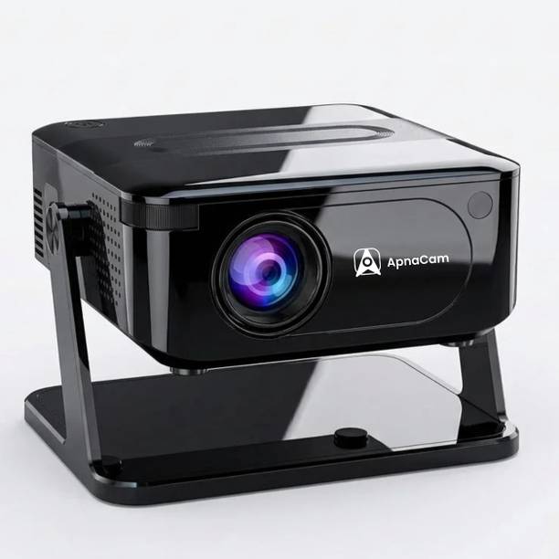 ApnaCam X-Nano Smart Portable Android Projector, 4K Decoding,160 ANSI Lumens (8000 lm / 1 Speaker / Wireless / Remote Controller) Portable Projector