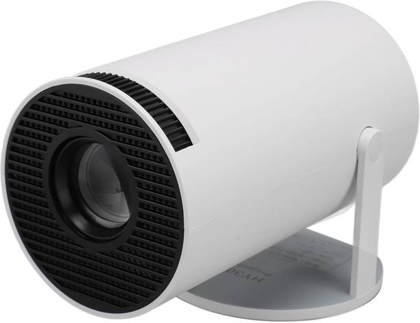Voltegic Mini Portable Projector 4K Smart Projector with WiFi-White (4000 lm / 1 Speaker / Wireless / Remote Controller) Portable Projector