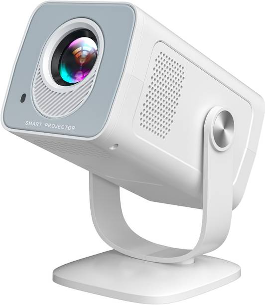 Portronics Beem Go Portable Smart LED Projector, 720p HD, Android 14, Auto Focus & Keystone (3000 lm / 1 Speaker / Wireless / Remote Controller) Portable Projector