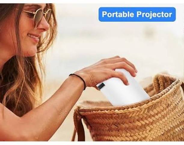 Czech 4K Android Smart Projector Full HD 1080 IEWHJF76 (2200 lm / Wireless / Remote Controller) Portable Projector