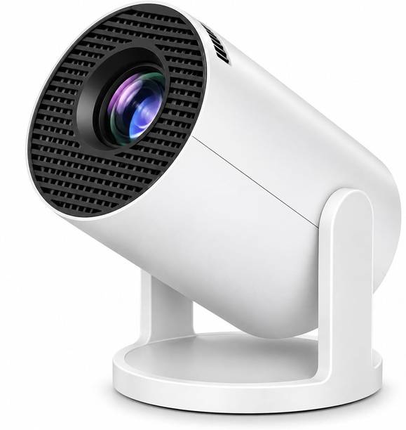 DRUMSTONE LED Projector with Wi-Fi Connectivity, Smartphone App Control, (1400 lm) Portable Projector