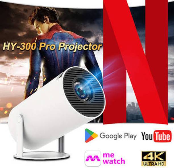Czech 4K Android Smart Projector Full HD 1080 IEWHJF66 (2200 lm / Wireless / Remote Controller) Portable Projector