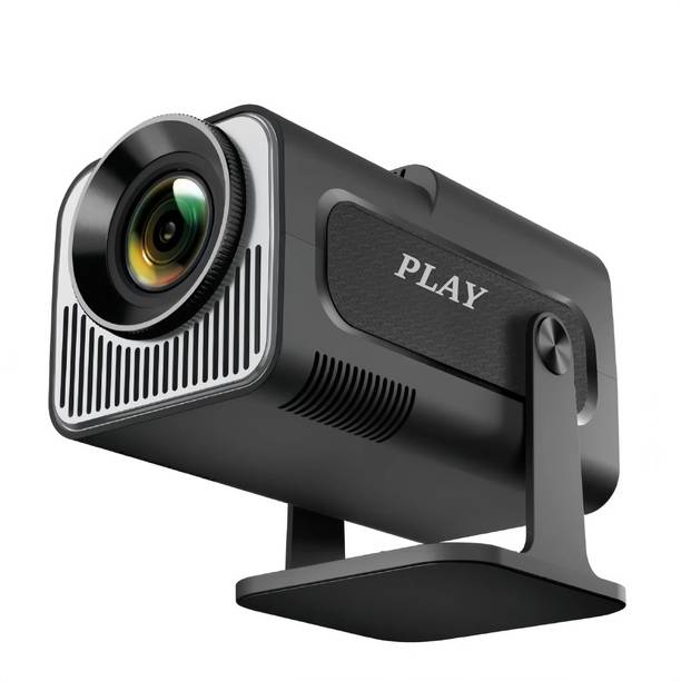 PLAY ART Android 13 4K Decoding 1080 FHD Speaker BT ShortThrow AutoKeystone Freestyle (5500 lm / 1 Speaker / Wireless / Remote Controller) Portable Projector