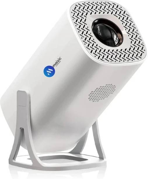 Maizic Smarthome Android 11.0 Smart Projector, 1080P & 4K Support, 2X Brighter, 2.4G & 5G Wifi (8400 lm / 1 Speaker / Wireless / Remote Controller) Portable Projector