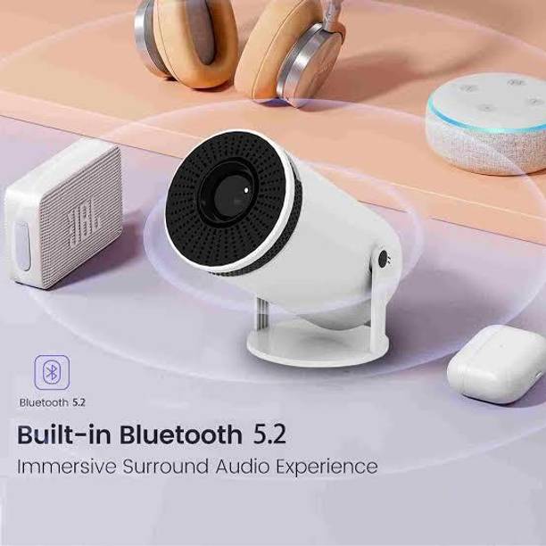 ENMORA 4K Android Smart Projector Full HD 1080 REDUTR61 (2200 lm / Wireless / Remote Controller) Portable Projector
