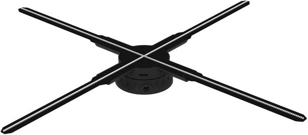 TONZO 65cm 3D Hologram Fan Display for Shops & Events WiFi Bluetooth App Control (3000 lm / Wireless / Remote Controller) Portable Projector
