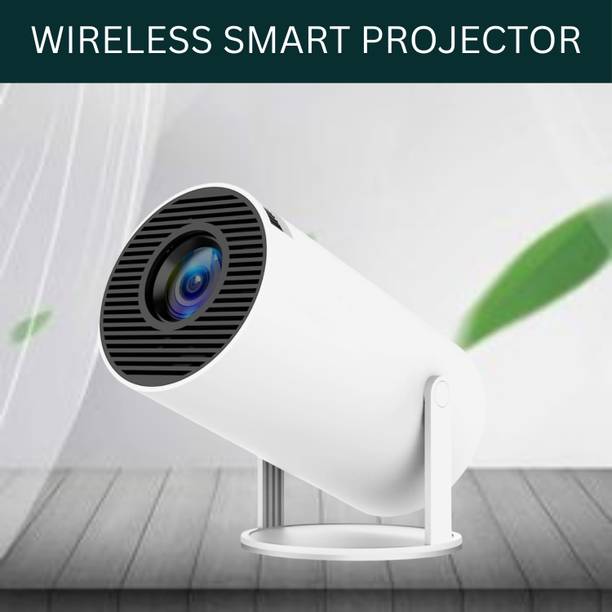 SACRO Protable Projector for Home 4K Support With Built-in Apps Netflix, YouTubeP139 (4500 lm / 1 Speaker / Wireless / Remote Controller) Portable Projector