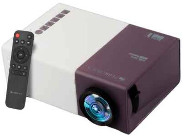 ZEBRONICS ZEB-PIXAPLAY 11 LED with FHD1080p support (1500 lm / 1 Speaker / Remote Controller) Portable Projector