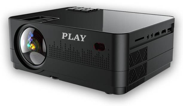 PLAY MP1 Full HD LED HDMI/AV/VGA/USB/TV Input 5000 LM Remote Controller Projector (5000 lm / Remote Controller) Projector