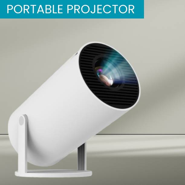 FRONY Protable Projector for Home 4K Support With Built-in App Netflix/YouTubeC483 (4500 lm / 1 Speaker / Wireless / Remote Controller) Portable Projector