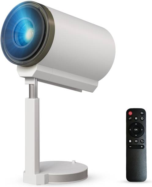 Portronics Beem 520 Smart LED Projector,720p HD Native,2200 Lumens, Bluetooth & Wi-Fi (6700 lm / Wireless) Portable Projector
