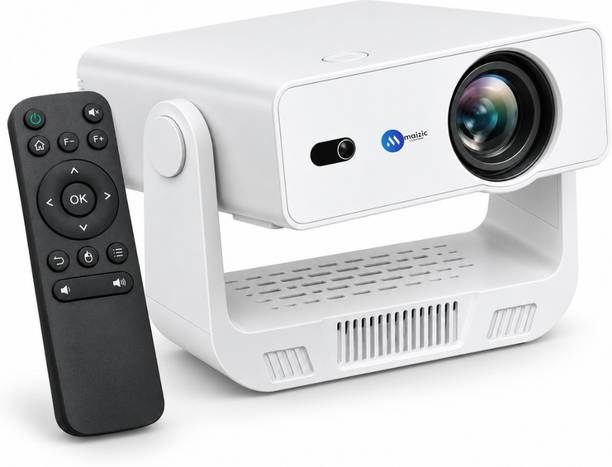 Maizic Smarthome Nano Lumora Smart LED Projector 720P HD WiFi Bluetooth 150 Inch Auto Keystone (220 lm / Wireless / Remote Controller) Portable Projector