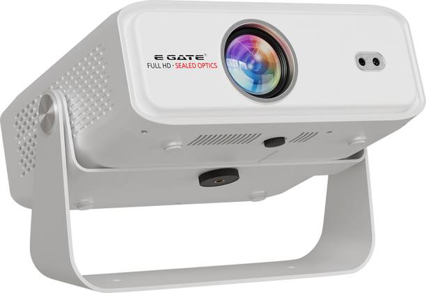 Egate Duster 8X Official Netflix 4k Support DustFree Certified Android Whale OS (17000 lm / 1 Speaker / Wireless / Remote Controller) Portable Projector