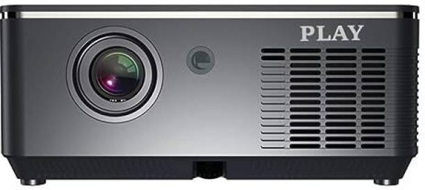 PLAY DLP7 Brilliantly Design 3D Active 4k UHD 3840x2160 Crystal Clear BiG Cinematic (10000 lm / 2 Speaker / Wireless / Remote Controller) Projector
