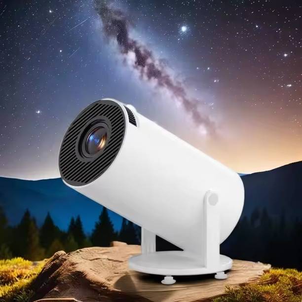 Wifton Mini Projector Compatible with TV Stick/Windows/iOS/Android (4000 lm / 1 Speaker / Wireless / Remote Controller) Portable Projector