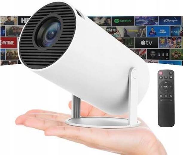 Czech 4K Android Smart Projector Full HD 1080 IEWHJF50 (2200 lm / Wireless / Remote Controller) Portable Projector