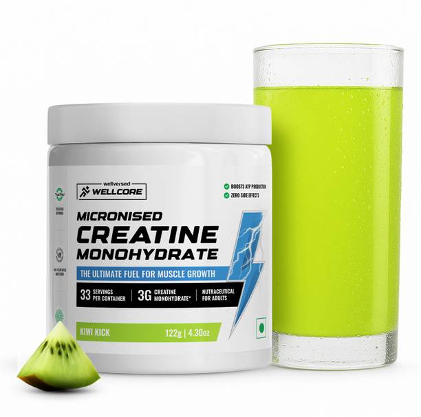Wellcore Micronised Creatine Monohydrate | Lab Tested | Enhanced Absorption | 100% Pure Creatine
