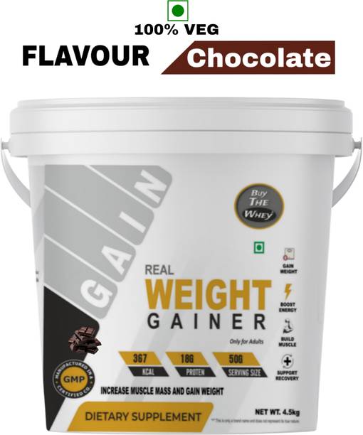 BUY THE WHEY Real Weight Gainer | Lab Tested | Weight Gainers/Mass Gainers