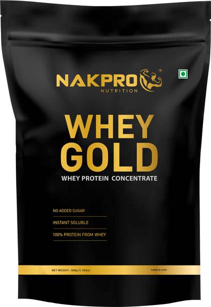 Nakpro GOLD 100% Whey Protein Concentrate Supplement Powder Whey Protein