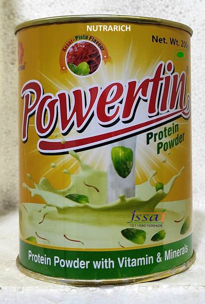 NUTRARICH Powertin Protein Powder Vitamin B12 Iron Growth Nutrition Stamina Health Protein Blends