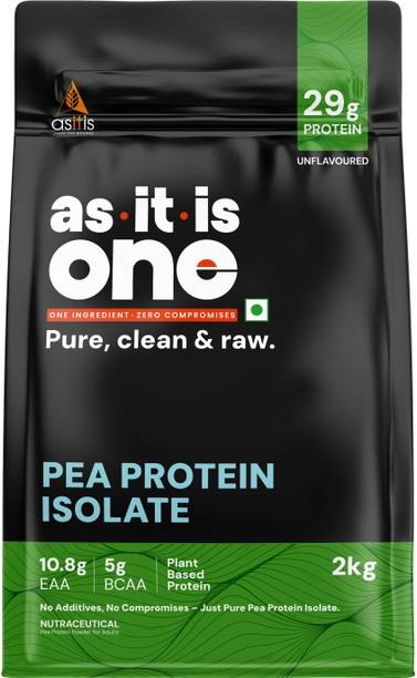 AS-IT-IS Nutrition Pea Isolate 2kg | Designed for Meal Supplementation | Plant-Based Protein