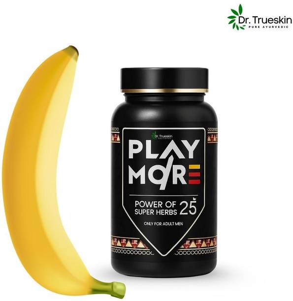 Dr.TrueSkin Play More Powder for Men Rise & Shine Energy Mix Protein Plant-Based Protein