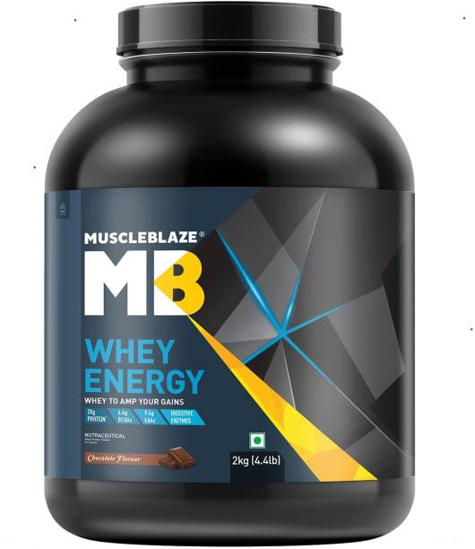 MUSCLEBLAZE Energy with Multivitamins Blend Whey Protein