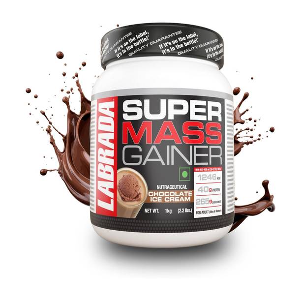 Labrada Super Mass Gainer | Weight Gainer with Protein | Weight Gainers/Mass Gainers