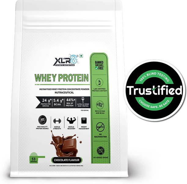 XLR8 with 24 g 5.4 g BCAA Whey Protein