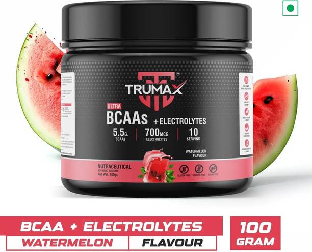 TRUMAX Ultra BCAAs + Electrolytes Powder | Muscle Growth | Workout Performance BCAA