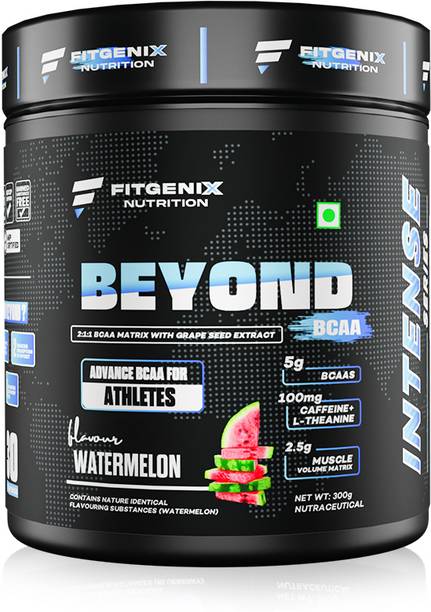 Fitgenix Nutrition Beyond BCAA | Advance BCAA For Athletes | 5000mg BCAAs | Build Lean Muscle BCAA