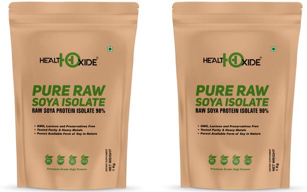 HEALTHOXIDE Raw Soya Isolate Plant-Based Protein