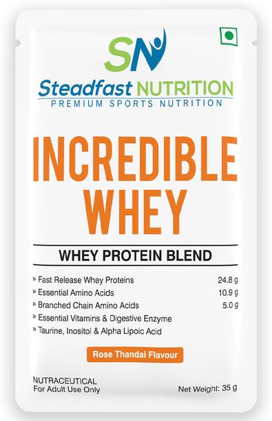 Steadfast NUTRITION Incredible Whey Protein | 24.8g Isolate and Concentrate Fast Release Whey Protein