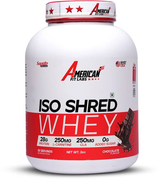 AMERICAN FIT LABS ISO Shred Whey, 50 Serving | 28g Protein | Support Lean & Ripped Muscle Building Whey Protein