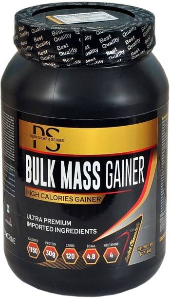 PERFORMER SERIES Bulk Mass Gainer for Bulk gain 1kg (Dutch chocolate) Weight Gainers/Mass Gainers