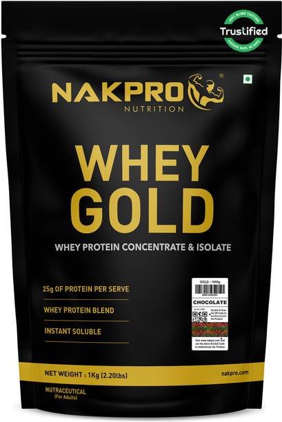 Nakpro Gold Concentrate & Isolate Whey Protein