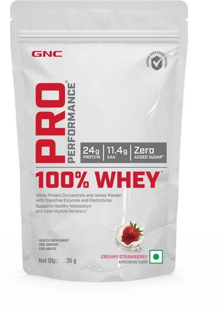 GNC Pro Performance 100% Whey Protein Powder Creamy S...