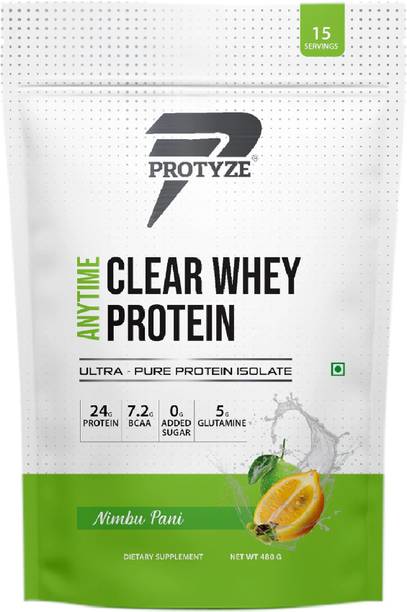 Protyze Anytime Clear whey Isolate 15 serving Whey Protein