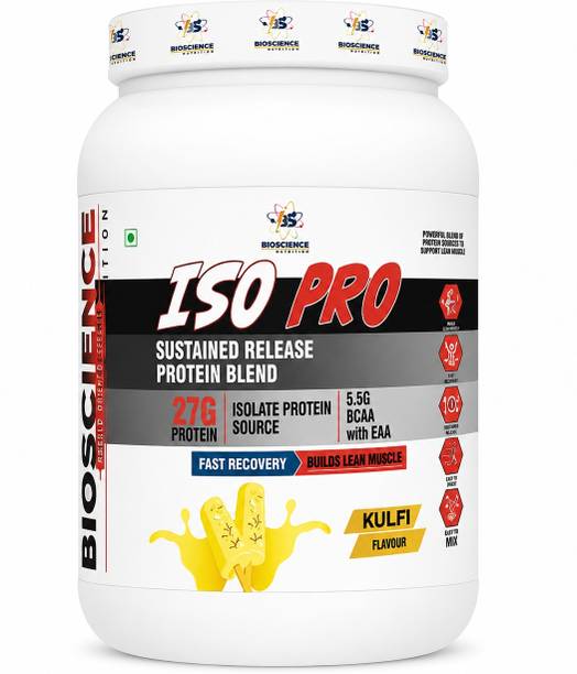 Bioscience Nutrition 100% Whey Protein Isolate Kulfi Flavour Supports Lean Muscle Growth & Recovery Whey Protein