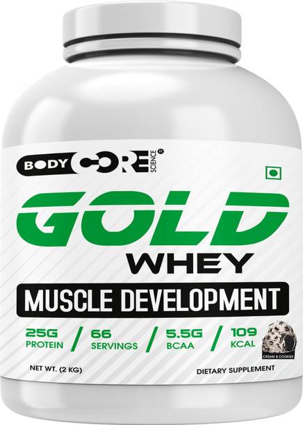 Body Core Science Gold Whey Muscle Development Protein-2kg Whey Protein